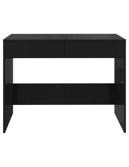 Scrivania Nera 101x50x76,5 cm in Truciolato