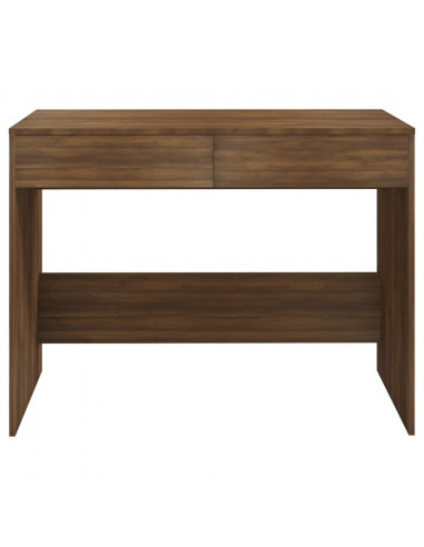 Scrivania Rovere Marrone 101x50x76,5 cm in Truciolato