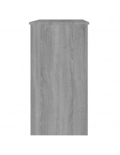 Scrivania Grigio Sonoma 80x40x75 cm in Legno Multistrato