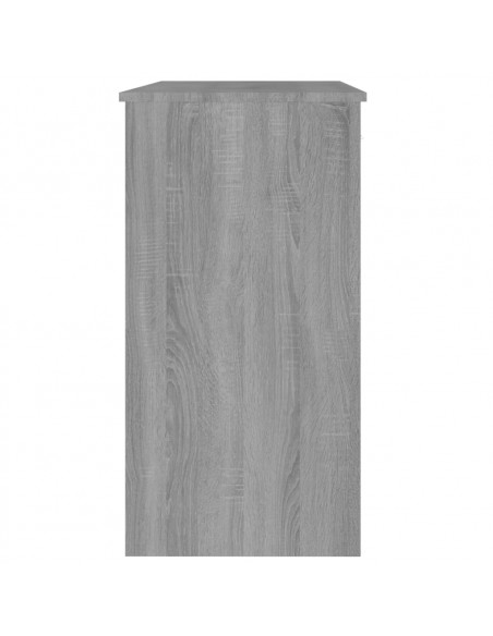 Scrivania Grigio Sonoma 80x40x75 cm in Legno Multistrato
