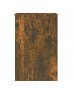 Scrivania Rovere Fumo 100x50x76 cm in Legno Multistrato