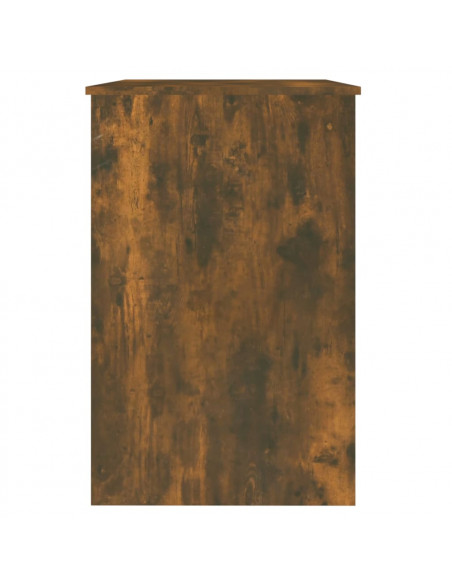 Scrivania Rovere Fumo 100x50x76 cm in Legno Multistrato