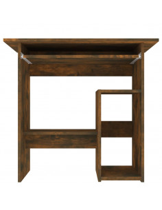 Scrivania Rovere Fumo 80x45x74 cm in Legno Multistrato