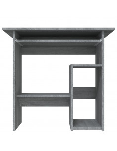 Scrivania Grigio Sonoma 80x45x74 cm in Legno Multistrato