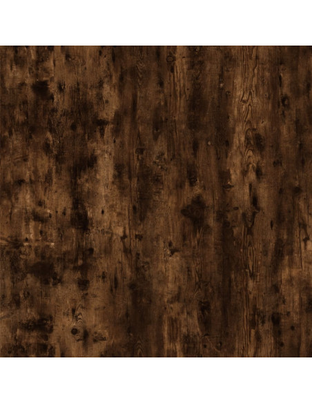 Scrivania Rovere Fumo 100x49x75 cm in Legno Multistrato