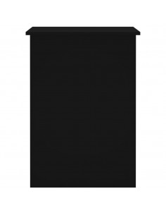Scrivania Nera 100x55x75 cm in Legno Multistrato