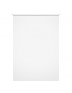 Scrivania Bianca 100x55x75 cm in Legno Multistrato