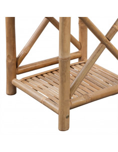 Scaffale a 3 piani in legno di bambù