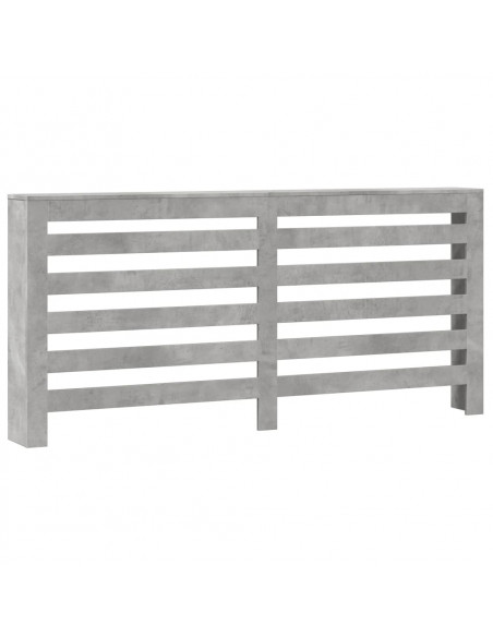 Copertura Termosifone Grigio Cemento 175x20x82cm in Multistrato