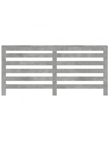 Copertura Termosifone Grigio Cemento 175x20x82cm in Multistrato