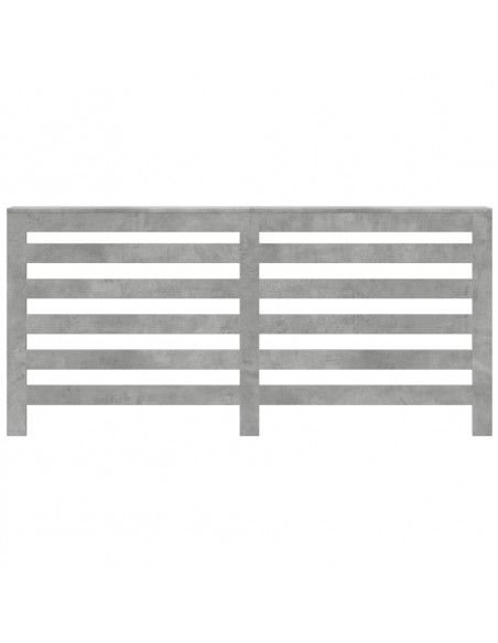 Copertura Termosifone Grigio Cemento 175x20x82cm in Multistrato