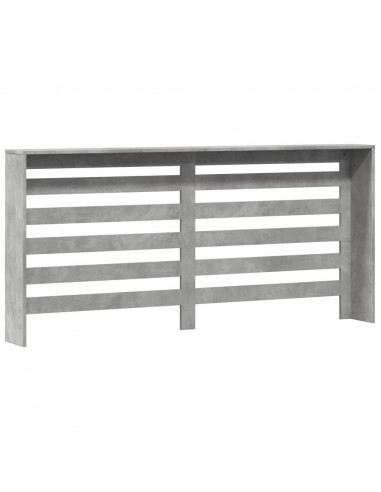 Copertura Termosifone Grigio Cemento 175x20x82cm in Multistrato