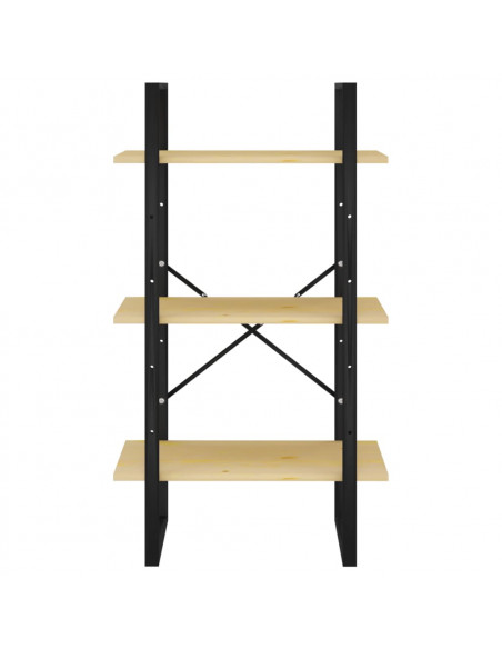 Scaffale Portaoggetti 60x30x105 cm in Legno Massello di Pino