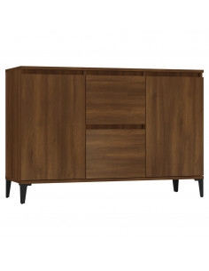 Credenza Rovere Marrone 104x35x70 cm in Legno Ingegnerizzato 2
