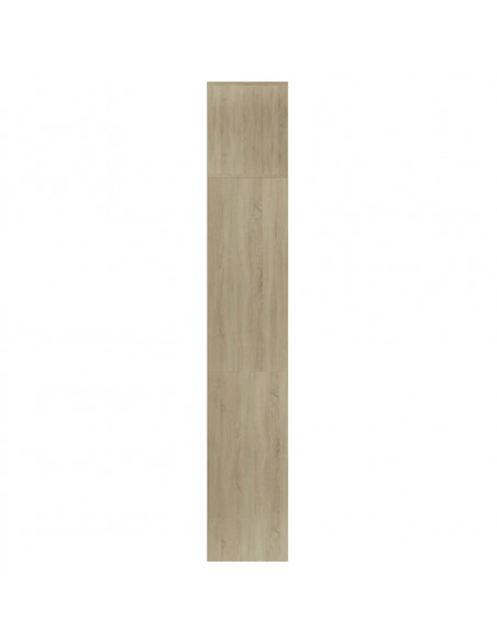 Set Mobili Libreria/Porta TV 3 pz Rovere Sonoma 180x30x180 cm