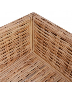 Set Divano 18 pz in Rattan Naturale