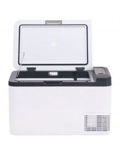 Borsa Frigo con Manico e Adattatore Nera e Bianca 18 L PP e PE 2
