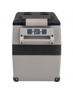 Borsa Frigo con Manico e Adattatore Nera e Bianca 35 L PP e PE 2