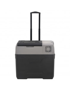 Borsa Frigo con Ruote Adattatore Nera Grigia 30 L Polipropilene 2