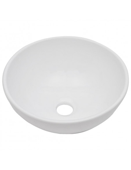 Set Mobili da Bagno 2 pz Ceramica Nero