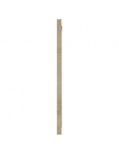 Set Mobili da Bagno 2 pz Rovere Sonoma in Legno Multistrato
