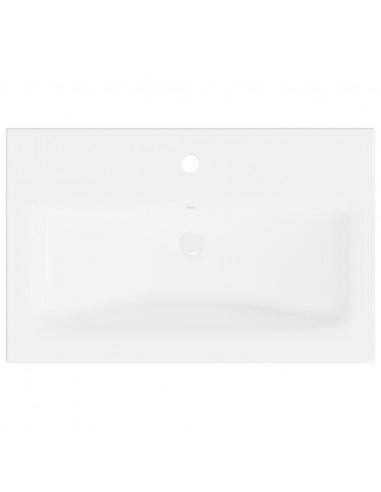 Set Mobili da Bagno Bianco in Truciolato