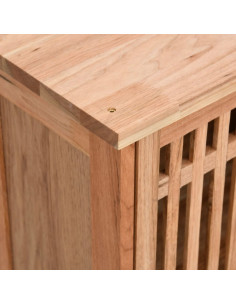 Set Mobili da Bagno 3pz in Legno Massello di Noce