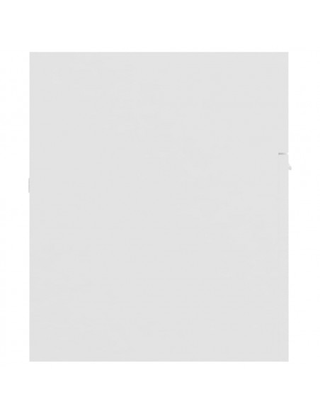 Set Mobili da Bagno 2 pz Bianco in Legno Multistrato