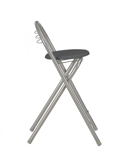 Set da Bar 3 pz con Mensole in Legno e Acciaio Nero