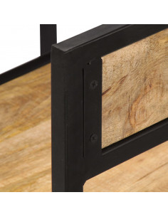 Set per Sala da Pranzo 3 pz in Legno Massello di Mango