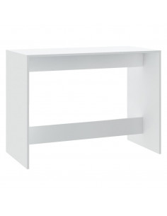 Set da Pranzo 3 pz Bianco in Legno Multistrato