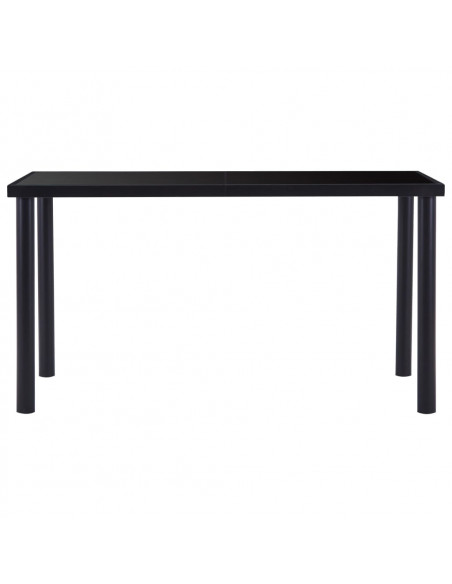 Set Sala da Pranzo 7 pz in Similpelle Nero