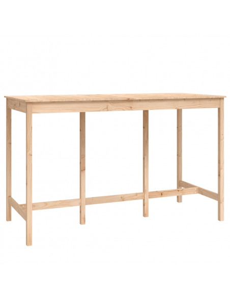 Set da Bar 9 pz in Legno Massello di Pino