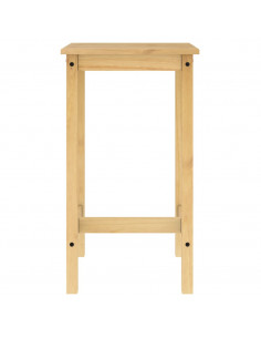 Set da Bar 3 pz in Legno Massello di Pino