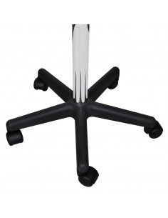 Sgabelli da Ufficio 2 pz Rossi 35,5x84 cm in Similpelle