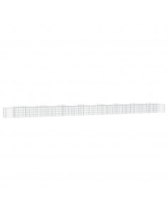 Gabbione ad Arco con Letto Rialzato 800x50x50 cm Ferro Zincato 2