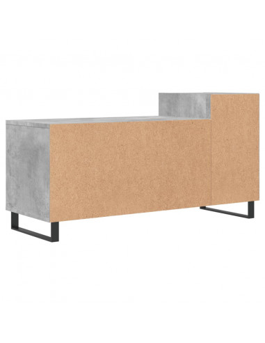 Mobile per TV Grigio Cemento 100x35x55 cm Legno Multistrato