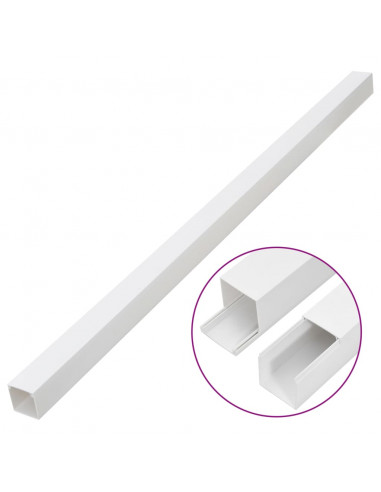 Canalina per Cavi 100x60 mm 10 m in PVC