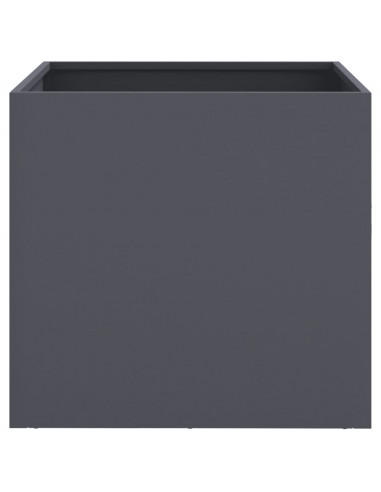 Fioriera Antracite 42x40x39 cm in Acciaio Laminato a Freddo