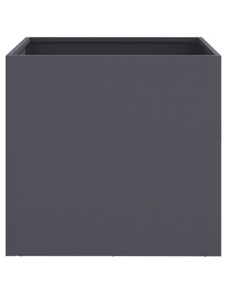 Fioriera Antracite 42x40x39 cm in Acciaio Laminato a Freddo