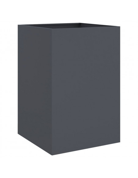 Fioriera Antracite 52x48x75 cm in Acciaio Laminato a Freddo