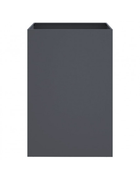 Fioriera Antracite 52x48x75 cm in Acciaio Laminato a Freddo