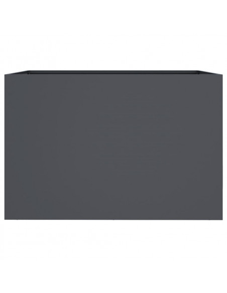 Fioriera Antracite 62x47x46 cm in Acciaio Laminato a Freddo