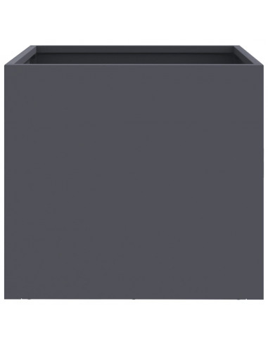 Fioriera Antracite 32x30x29 cm in Acciaio Laminato a Freddo
