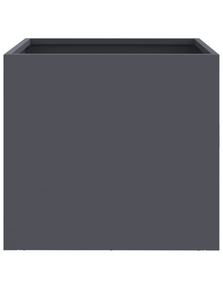 Fioriera Antracite 32x30x29 cm in Acciaio Laminato a Freddo