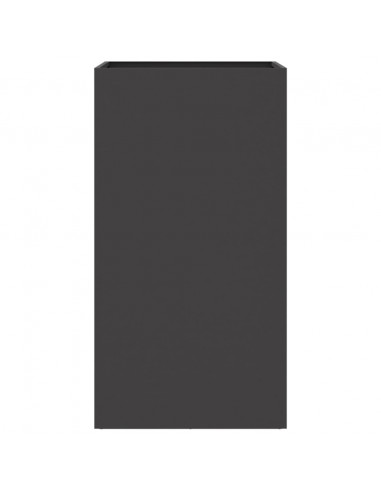 Fioriera Nera 42x38x75 cm in Acciaio