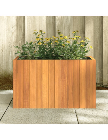 Fioriera da Giardino 59x27,5x35 cm in Legno Massello di Acacia