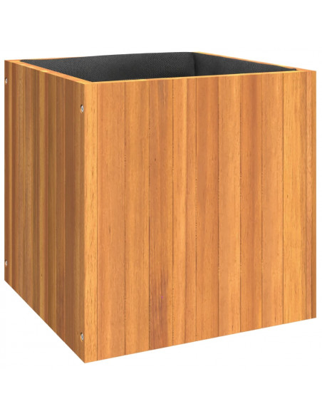 Fioriera da Giardino 45x45x45 cm in Legno Massello di Acacia