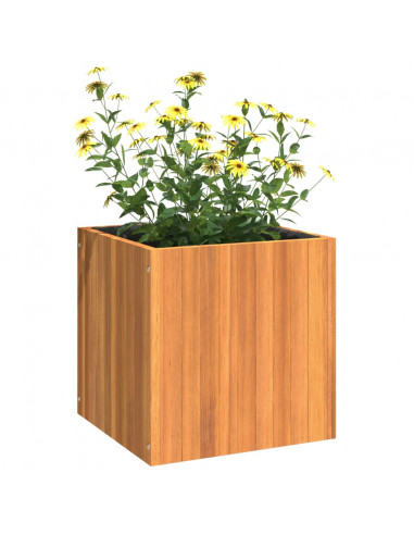 Fioriera da Giardino 45x45x45 cm in Legno Massello di Acacia