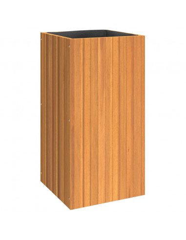 Fioriera da Giardino 45x45x90 cm in Legno Massello di Acacia